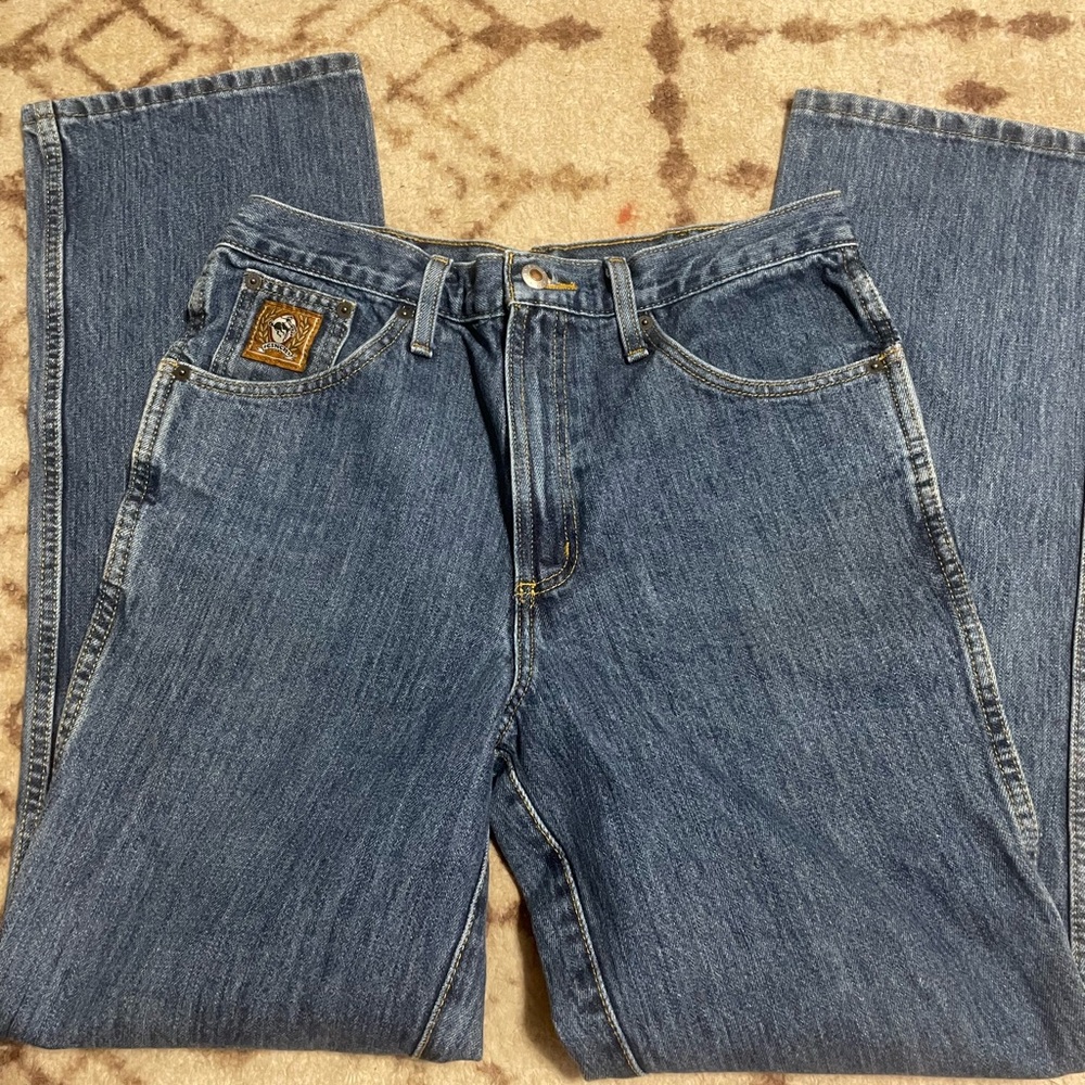 Cinch Blue Bootcut Jeans for Men Size 31W/32L